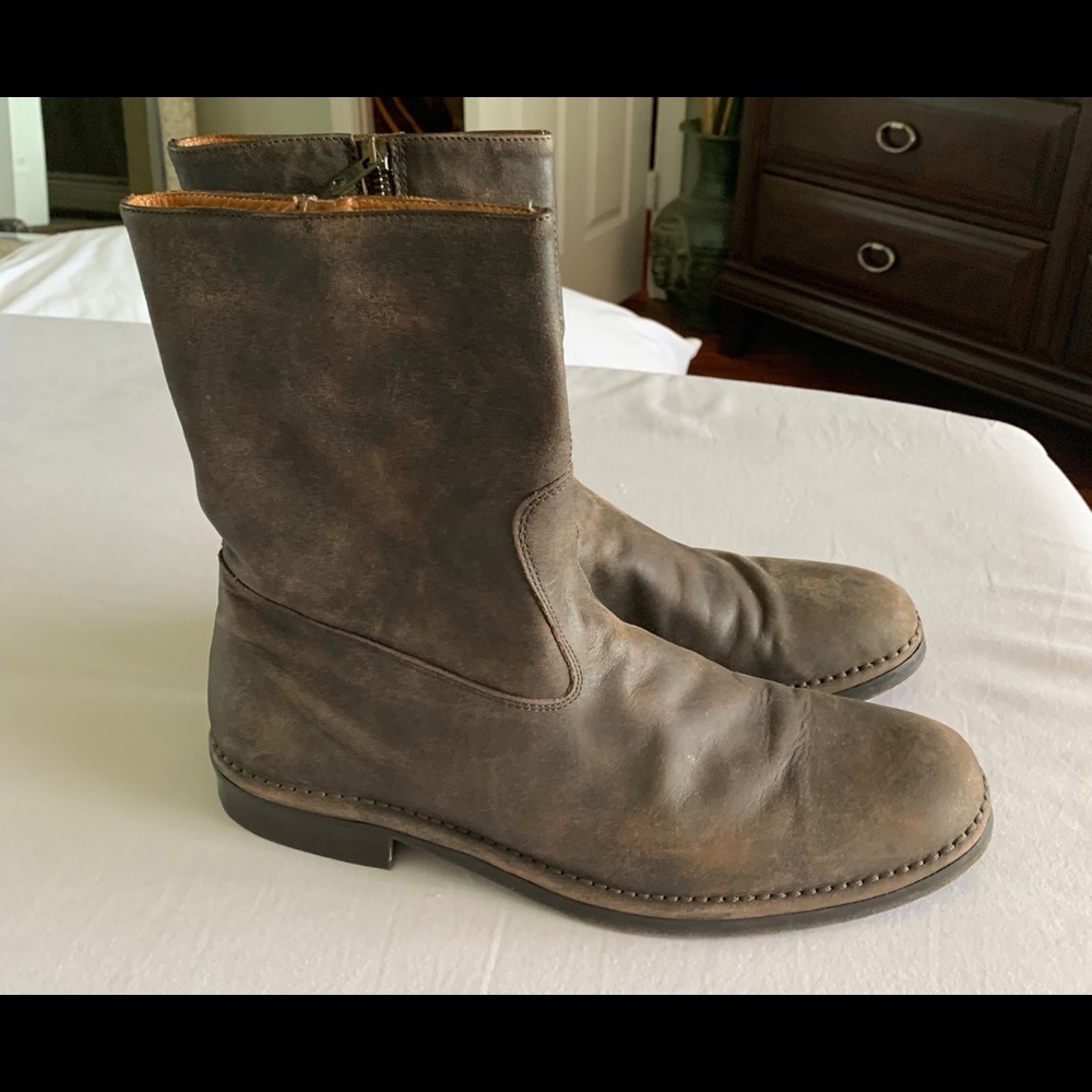 Rare John Varvatos ‘Mercer’ Zip-Up Boot.